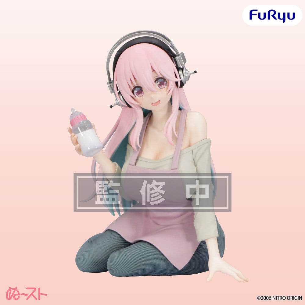 Super Sonico PVC Figure Noodle Stopper -Motherly Comfort- 10 cm - MangaShop.ro