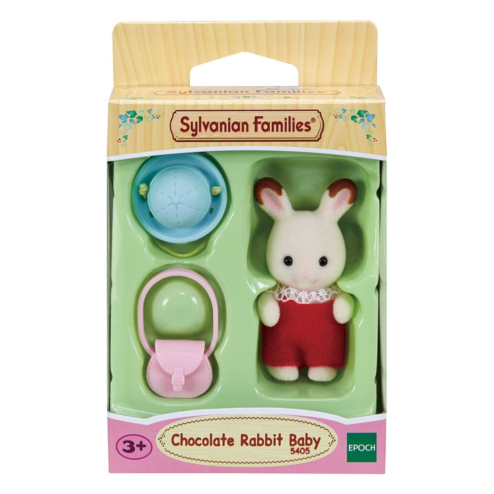 Sylvanian Families: Chocolate bunnies baby figure 5 cm - MangaShop.ro
