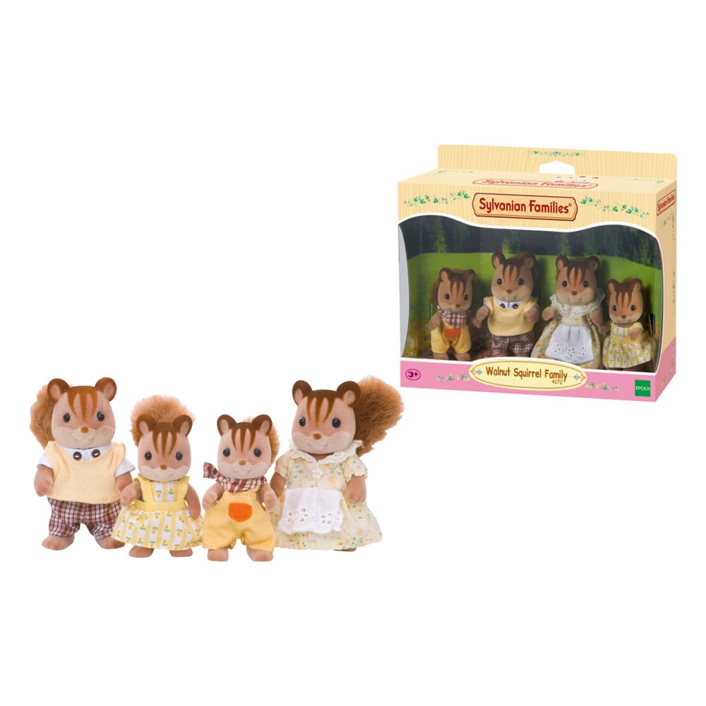 Sylvanian Families: Family Walnut squirrel figure 7 cm - MangaShop.ro
