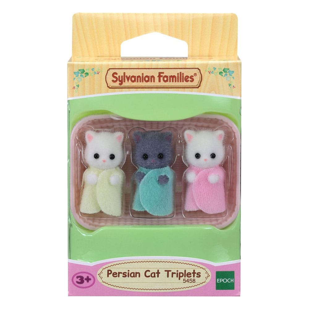 Sylvanian Families: Persian cats triplets figure 2 cm - MangaShop.ro