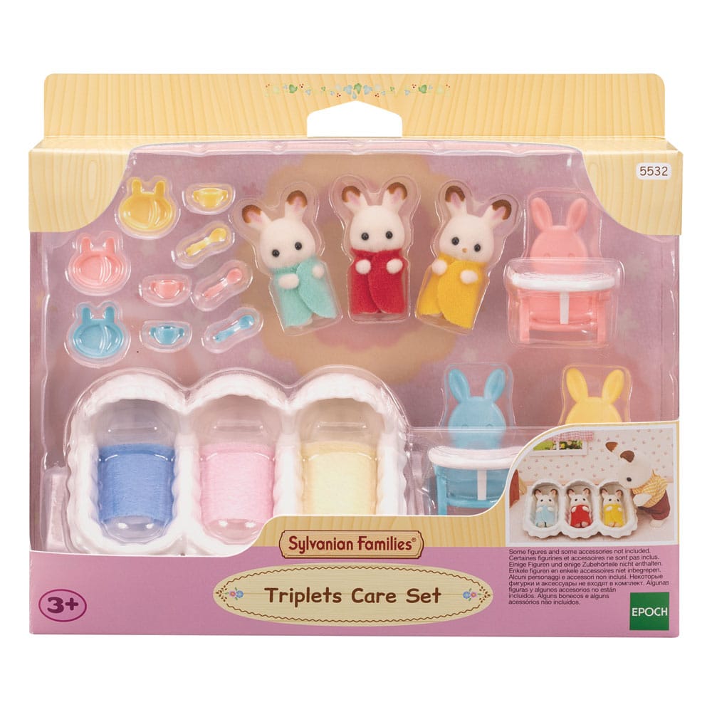 Sylvanian Families: Triplets care set - MangaShop.ro