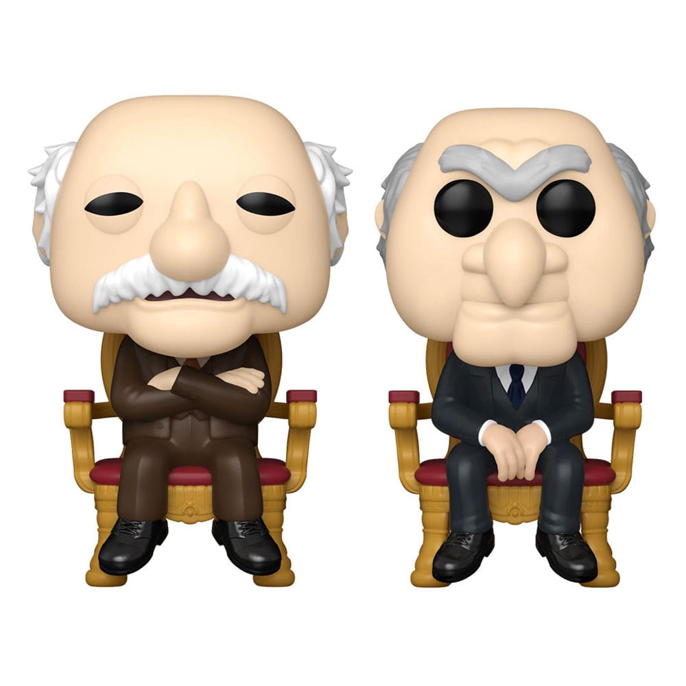 The Muppets POP! Television Vinyl Figures 2-Pack Waldorf & Statler 9 cm - MangaShop.ro