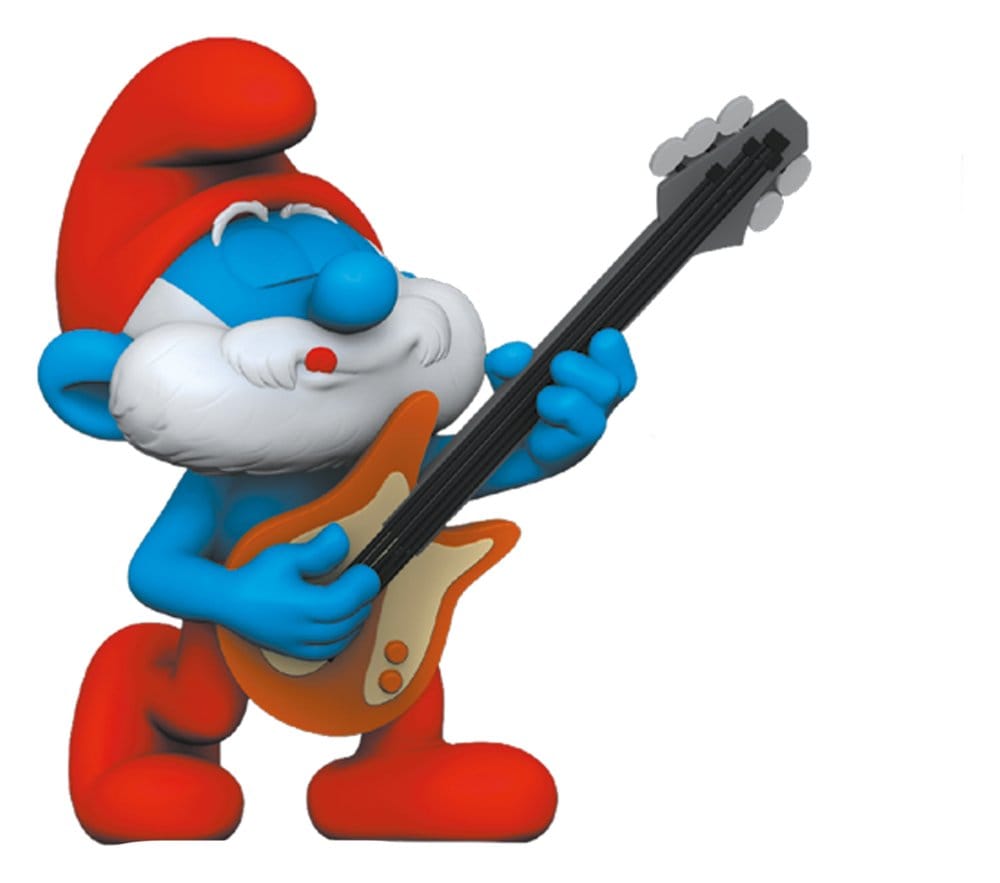 The Smurfs PVC Figure Papa Smurf with Guitar 5.5 cm - MangaShop.ro