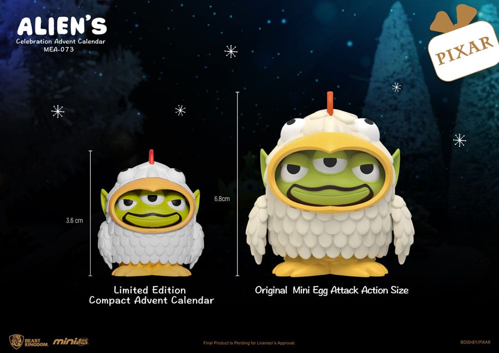 Toy Story Mini Egg Attack Advent Calendar Alien's celebration - MangaShop.ro