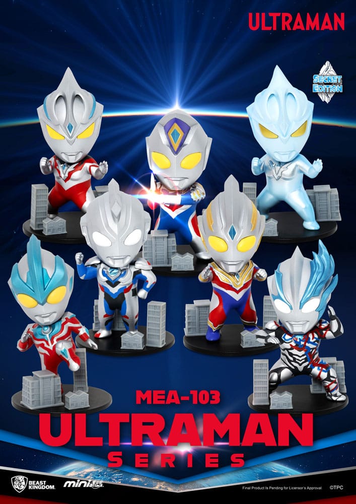 Ultraman Mini Egg Attack Blind Box Figures Ultraman Series 1 9 cm Assortment (6) - MangaShop.ro