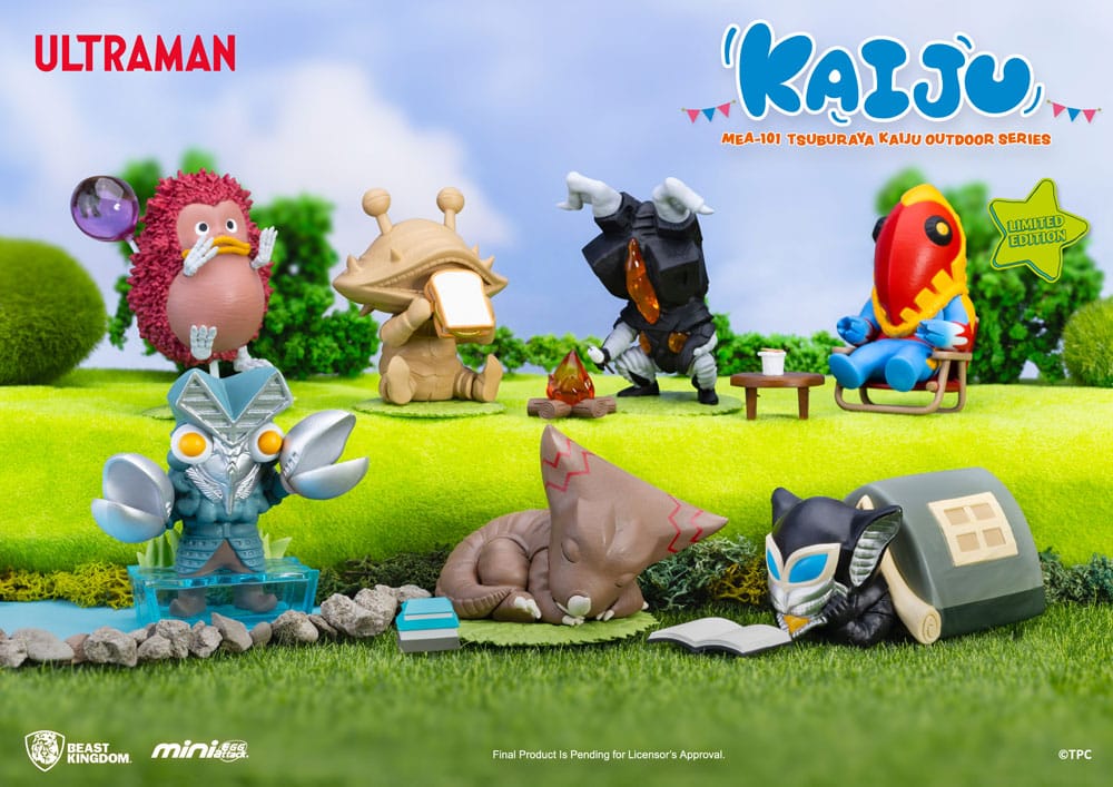 Ultraman Mini Egg Attack Outdoor Series figures Tsuburaya Kaiju Blind Box (6) 7 cm - MangaShop.ro