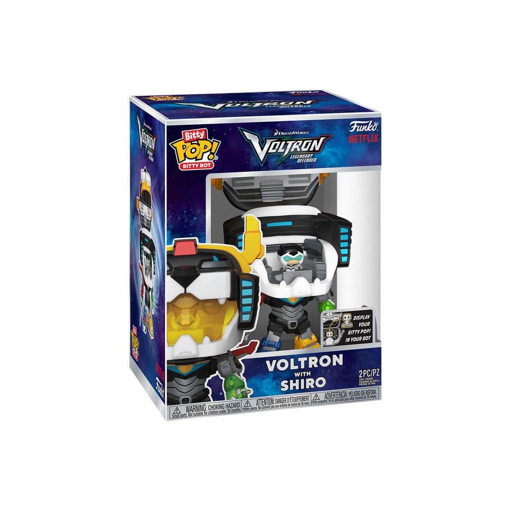 Voltron Bitty POP! Bots Figure Voltron with Shiro 2,5 cm - MangaShop.ro