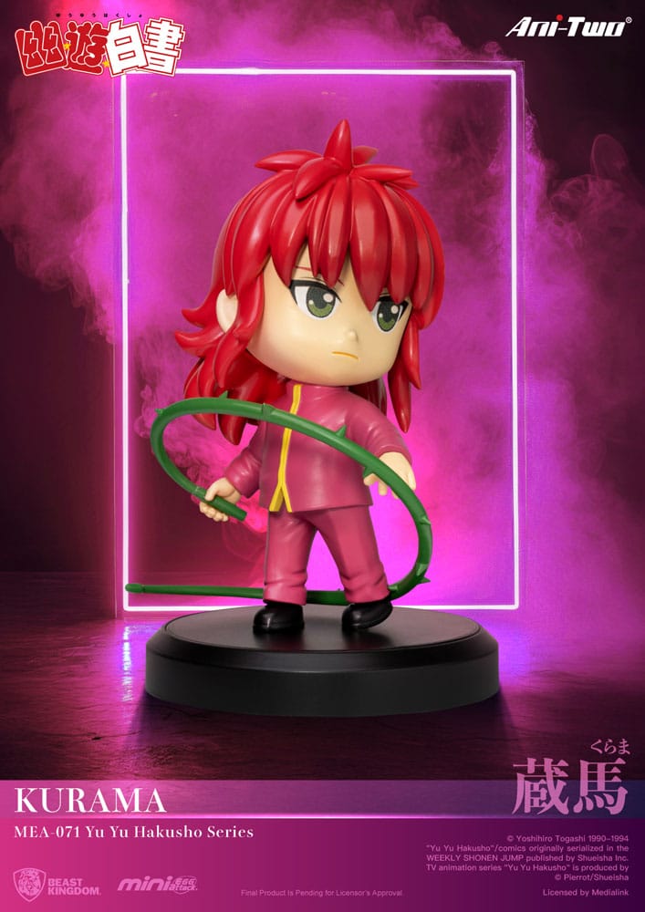 Yu Yu Hakusho Mini Egg Attack Figures Blind Box Assortment 8 cm (6) - MangaShop.ro