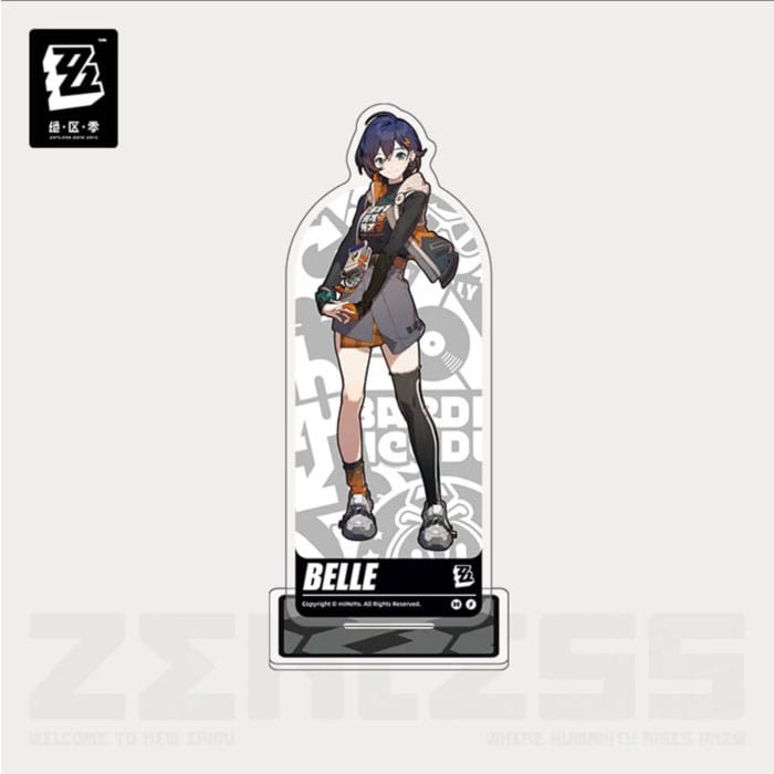 Zenless Zone Zero Character Illustration Series Acrylic Stand Belle 17 cm - MangaShop.ro