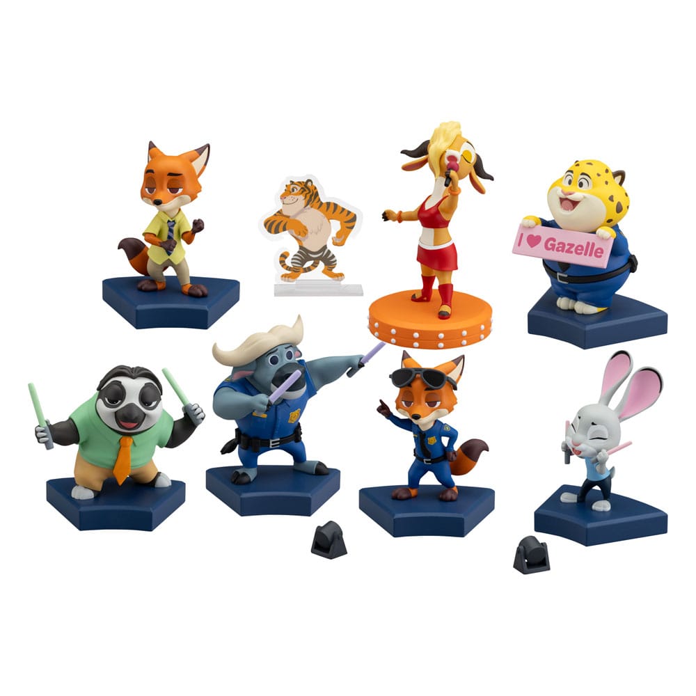 Zootopia Mini Egg Attack Blind Box Figures Concert Series 8 cm Assortment (6) - MangaShop.ro
