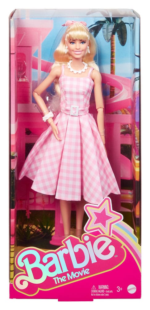 Barbie The Movie Doll Barbie in Pink Gingham Dress - MangaShop.ro