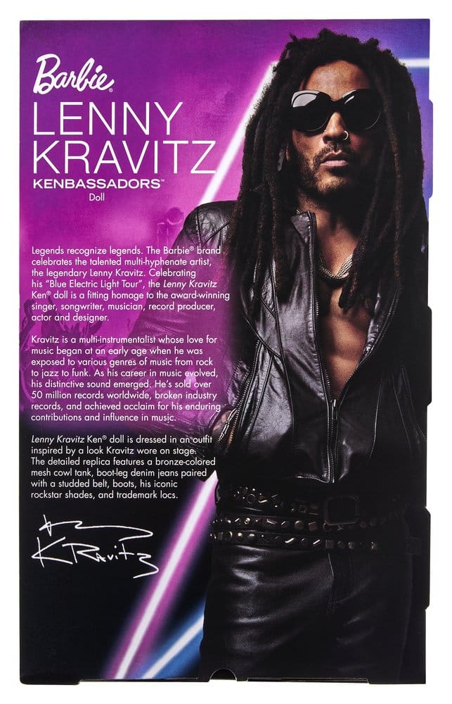 Barbie Signature Doll Kenbassadors: Lenny Kravitz - MangaShop.ro