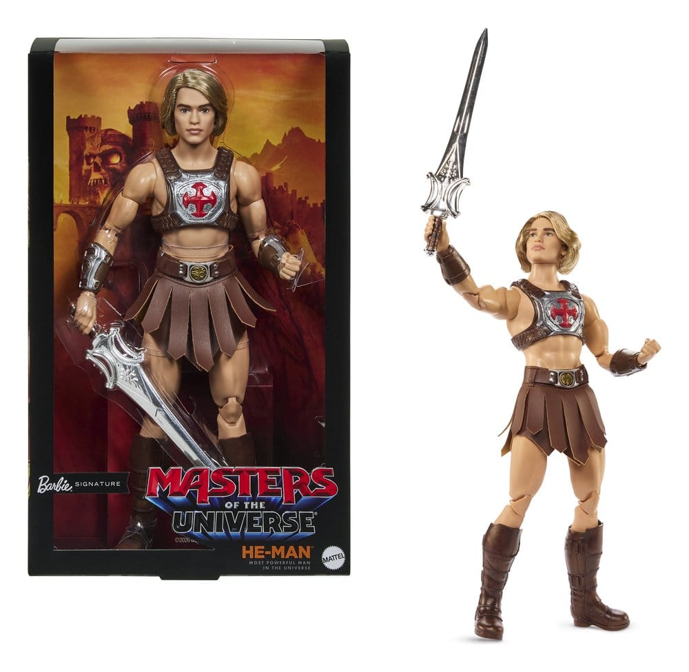 Masters of the Universe Movie 2026 Barbie Signature Doll He-Man 30 cm - MangaShop.ro