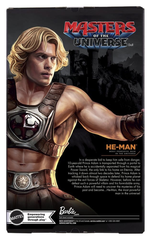 Masters of the Universe Movie 2026 Barbie Signature Doll He-Man 30 cm - MangaShop.ro
