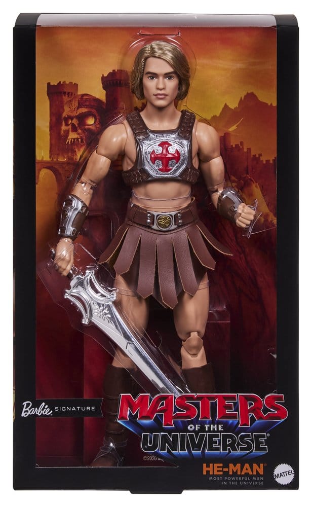 Masters of the Universe Movie 2026 Barbie Signature Doll He-Man 30 cm - MangaShop.ro