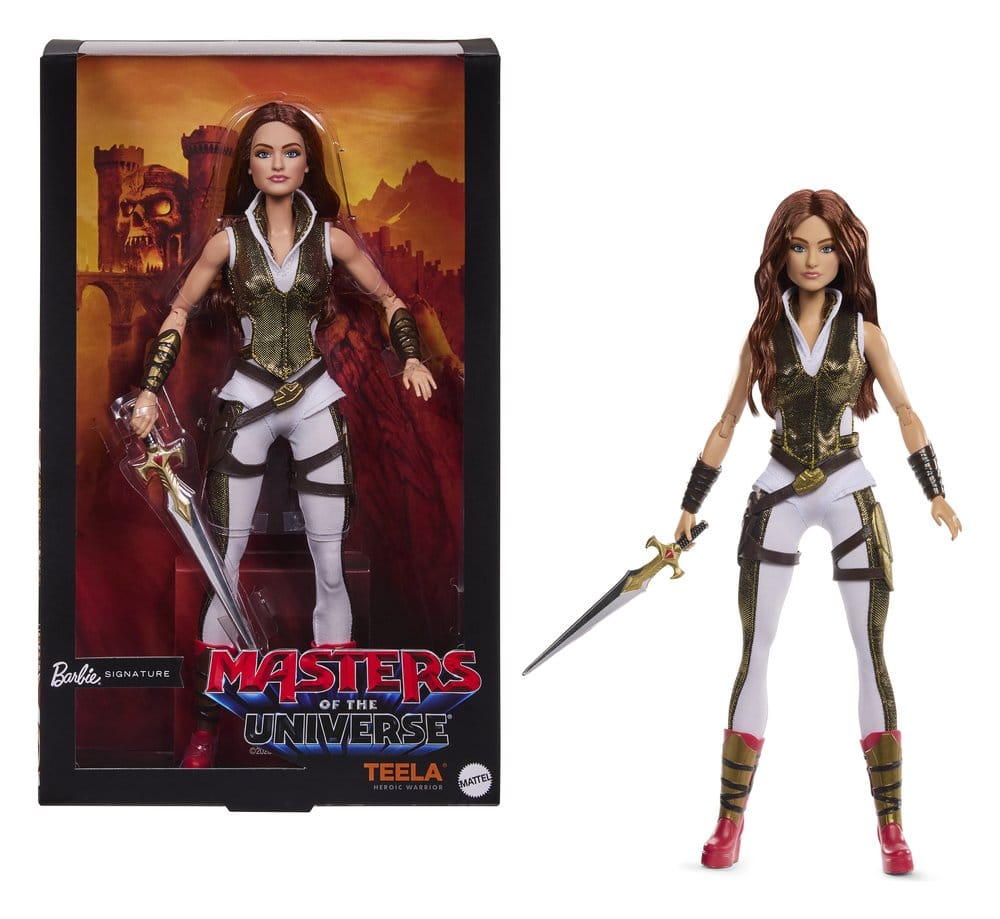 Masters of the Universe Movie 2026 Barbie Signature Doll Teela 30 cm - MangaShop.ro