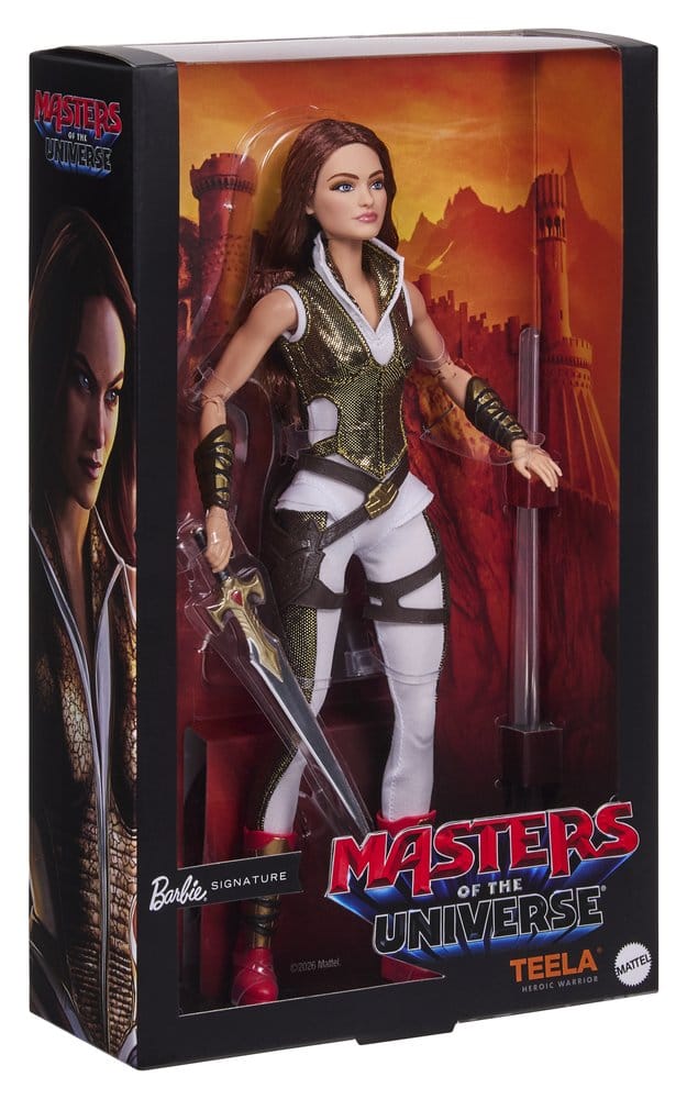 Masters of the Universe Movie 2026 Barbie Signature Doll Teela 30 cm - MangaShop.ro