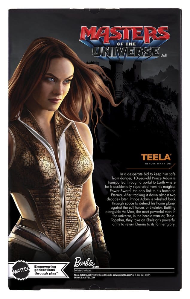 Masters of the Universe Movie 2026 Barbie Signature Doll Teela 30 cm - MangaShop.ro