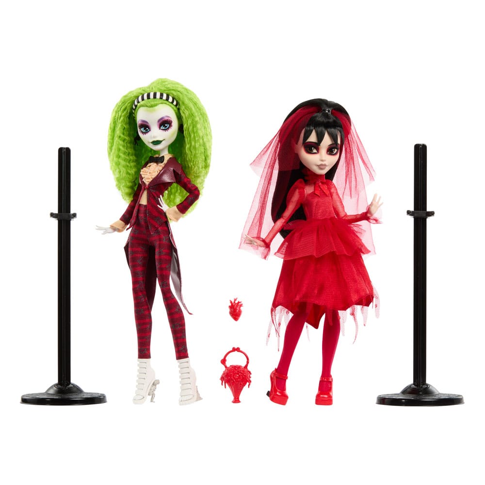 Beetlejuice Beetlejuice Monster High Skullector Doll 2-Pack Betelgeuse & Lydia 25 cm - MangaShop.ro