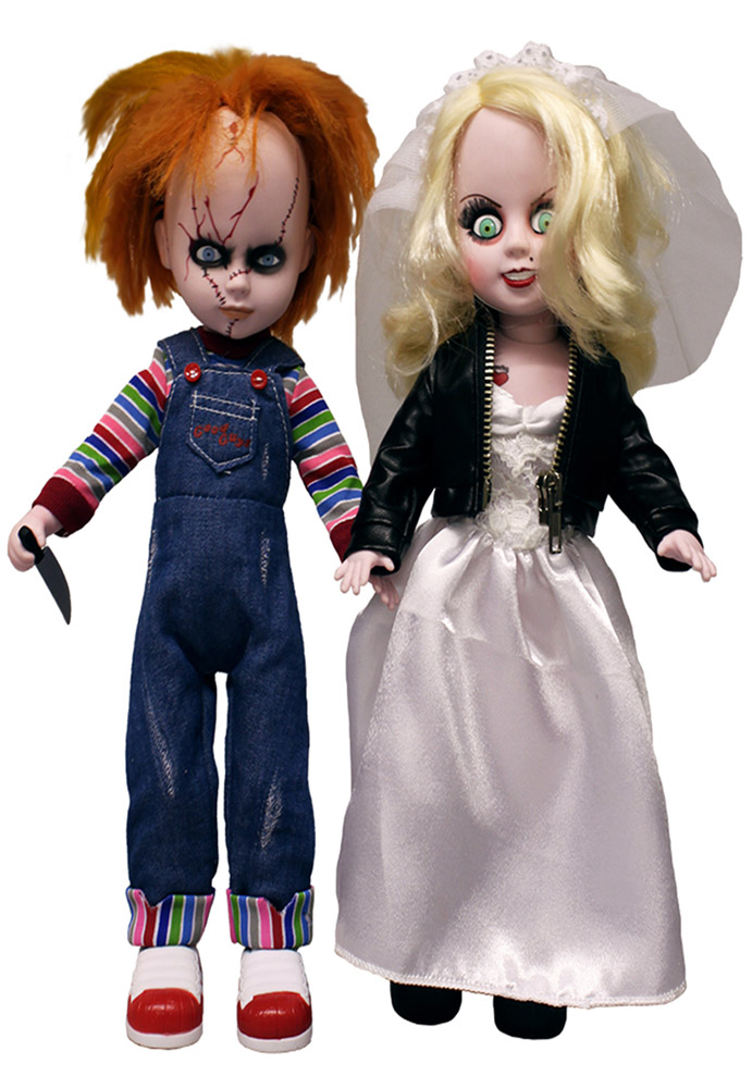 Living Dead Chucky & Tiffany Doll Set 25 cm - MangaShop.ro