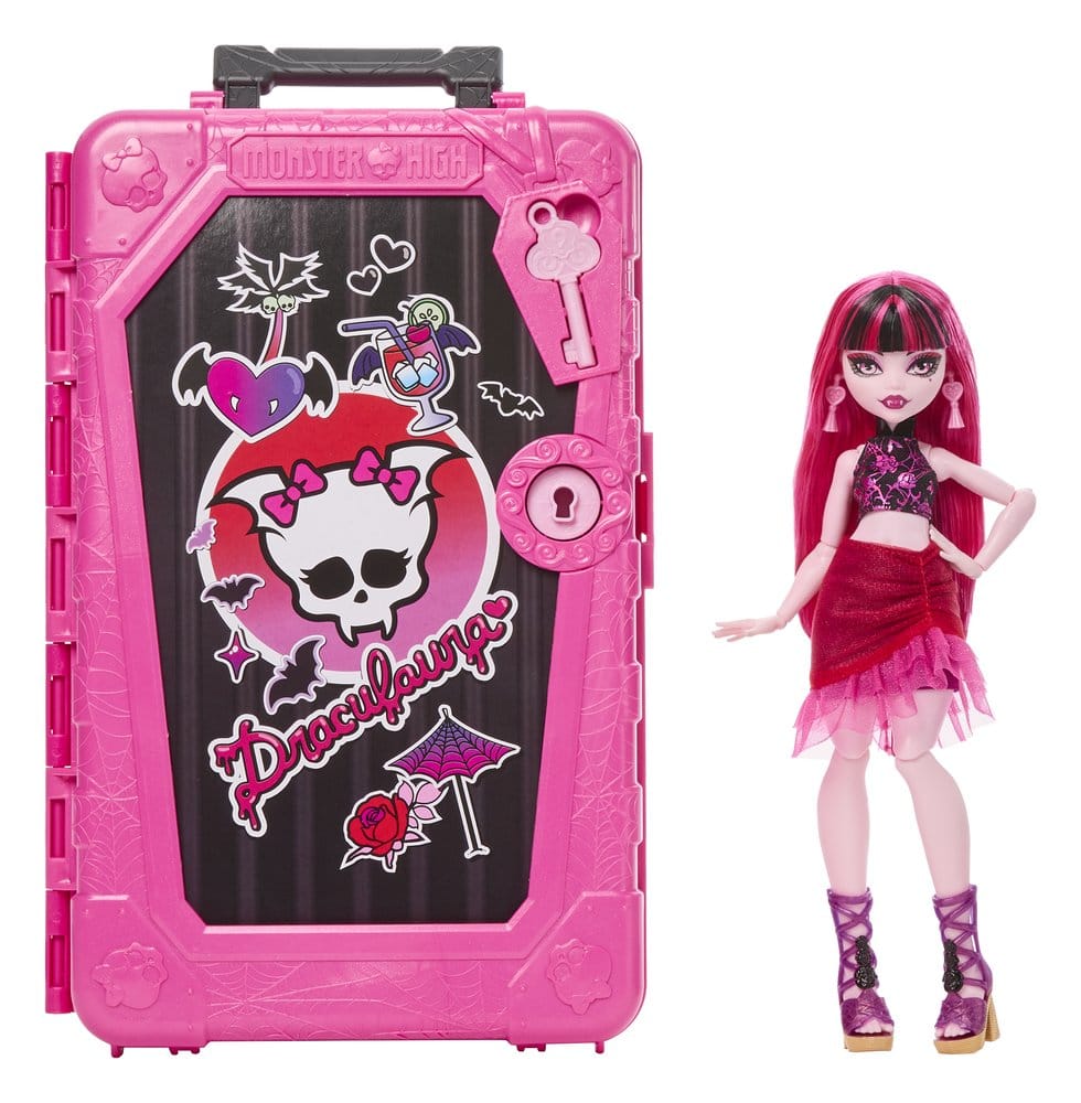 Monster High Skulltimate Secrets Doll  Destination: Gore-geous Oasis - Draculaura - MangaShop.ro