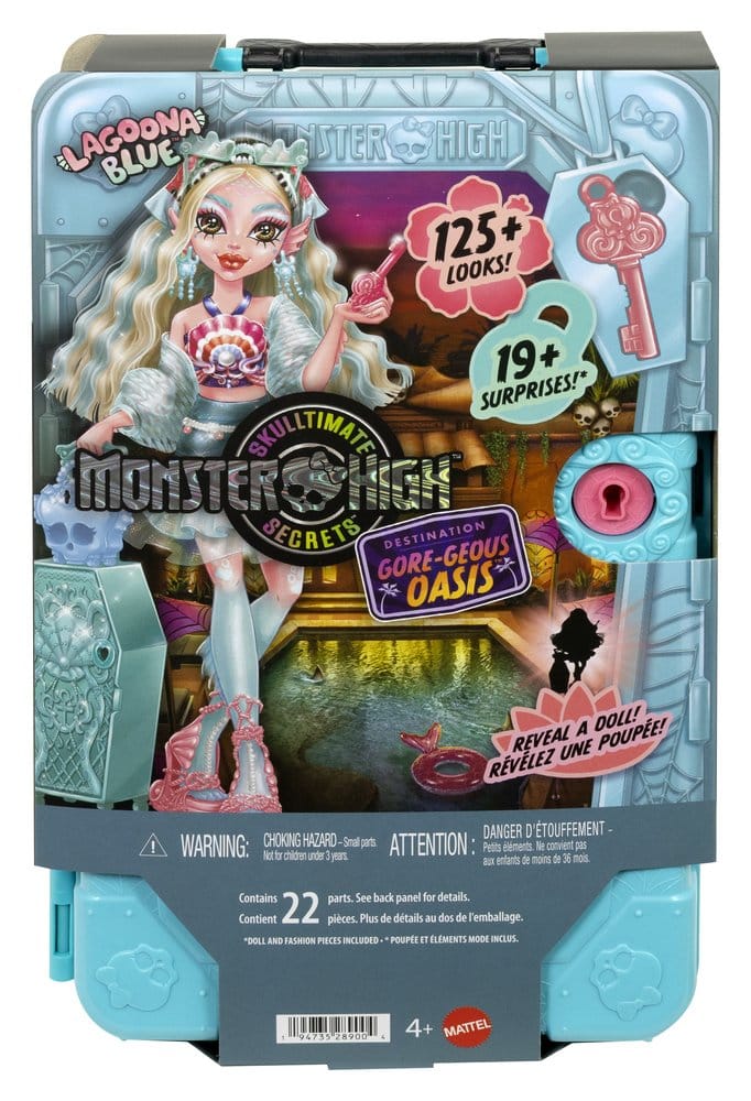 Monster High Skulltimate Secrets Doll Destination: Gore-geous Oasis - Lagoona Blue - MangaShop.ro