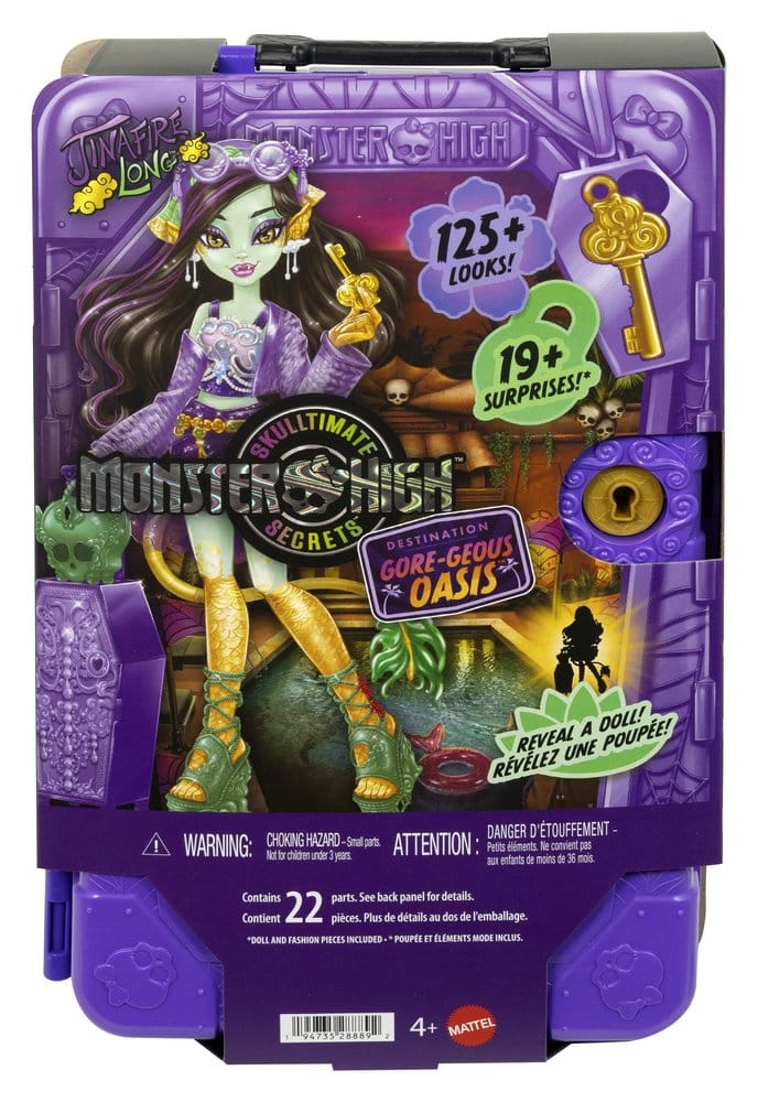Monster High Skulltimate Secrets Doll Destination: Gore-geous Oasis - Jinafire Long - MangaShop.ro