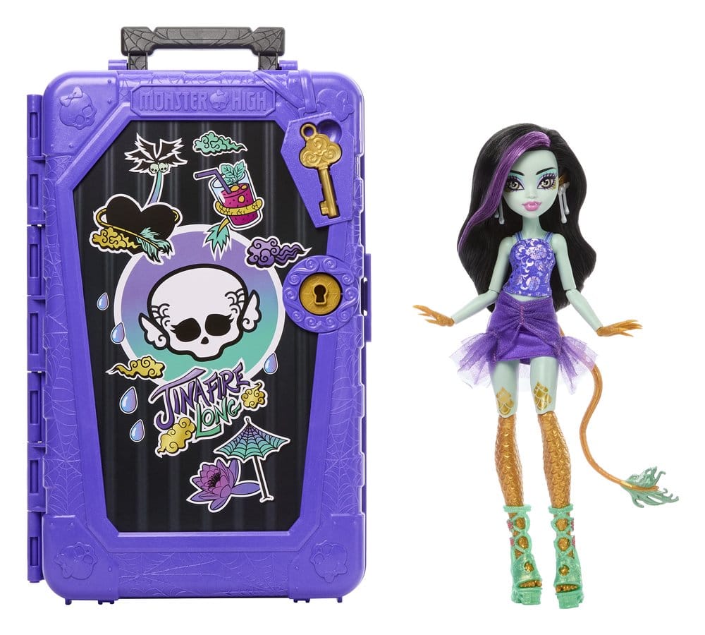 Monster High Skulltimate Secrets Doll Destination: Gore-geous Oasis - Jinafire Long - MangaShop.ro