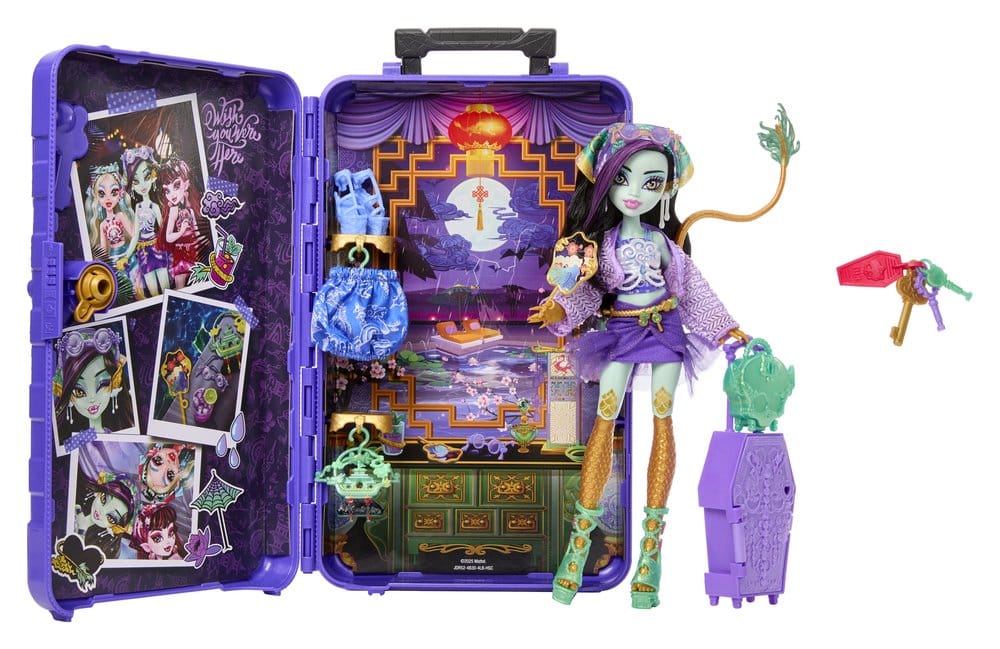 Monster High Skulltimate Secrets Doll Destination: Gore-geous Oasis - Jinafire Long - MangaShop.ro
