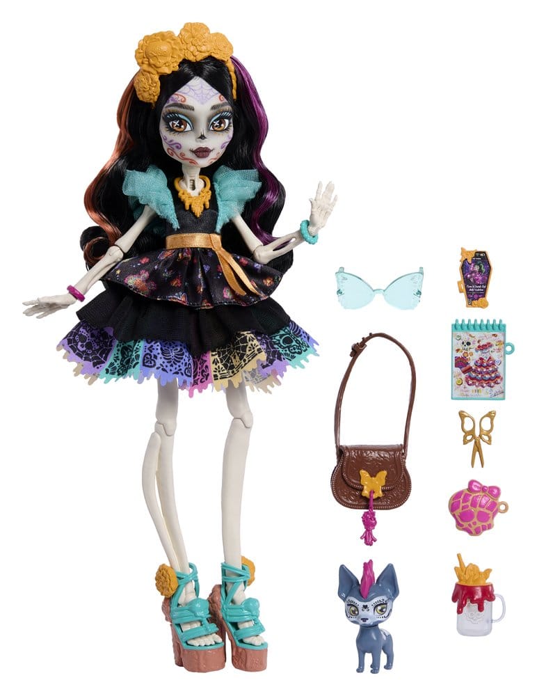 Monster High Doll Skelita Calaveras - MangaShop.ro