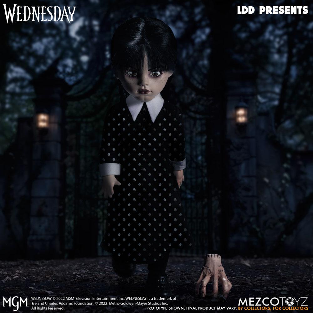 Wednesday Living Dead Dolls Doll Wednesday Addams 25 cm - MangaShop.ro