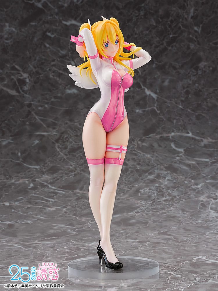 2.5 Dimensional Seduction PVC Statue 1/7 Liliel Angel School spin-off Training Suit/Ririsa 25 cm - MangaShop.ro