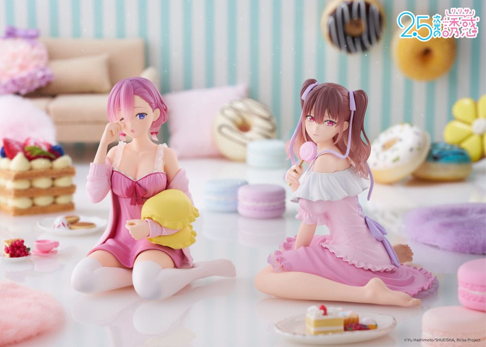 2.5 Dimensional Seduction Newley Written Taito Kuji Online PVC Statue Lilysa Amano 11 cm - MangaShop.ro