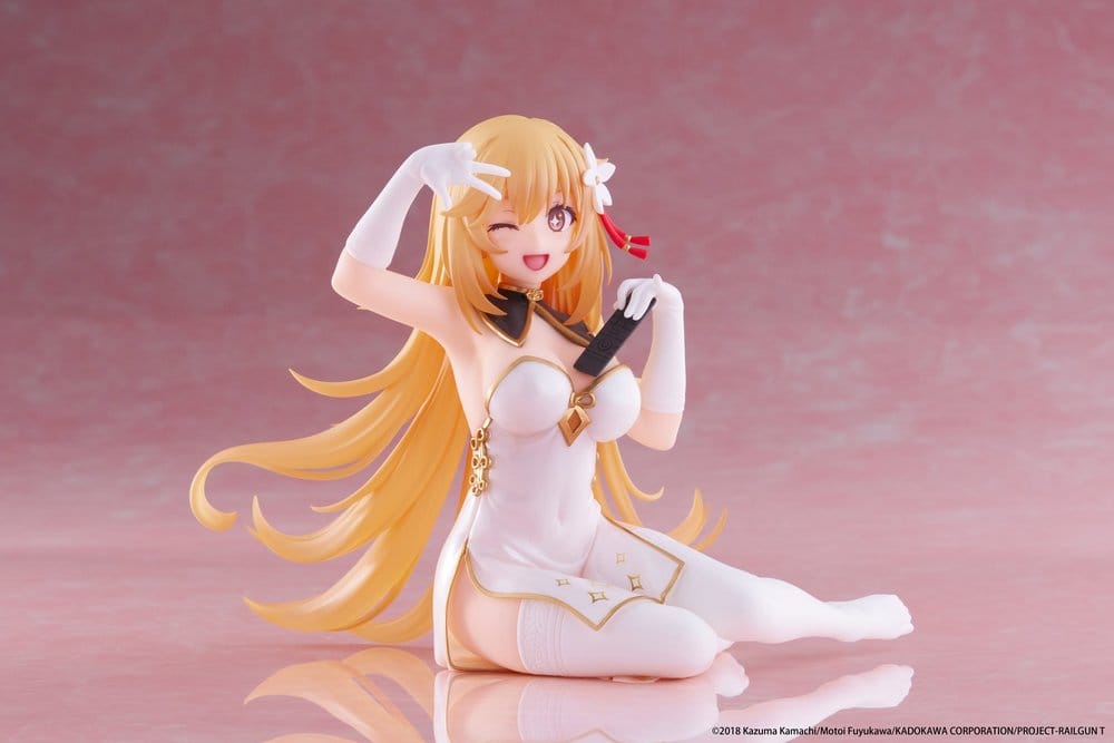 A Certain Scientific Railgun PVC Statue Desktop Cute Figure Misaki Shokuho Chinese Dress Ver. 13 cm - MangaShop.ro