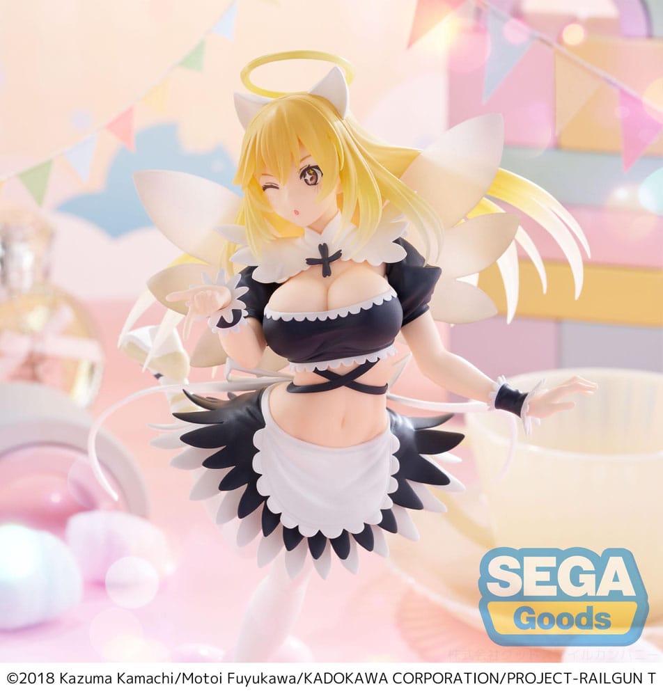 A Certain Scientific Railgun T Luminasta PVC Statue Misaki Shokuhou Fallen Angel Maid 20 cm - MangaShop.ro