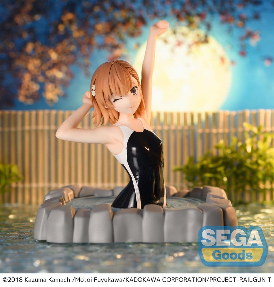 A Certain Scientific Railgun T Thermae Utopia PVC Statue Mikoto Misaka 14 cm - MangaShop.ro