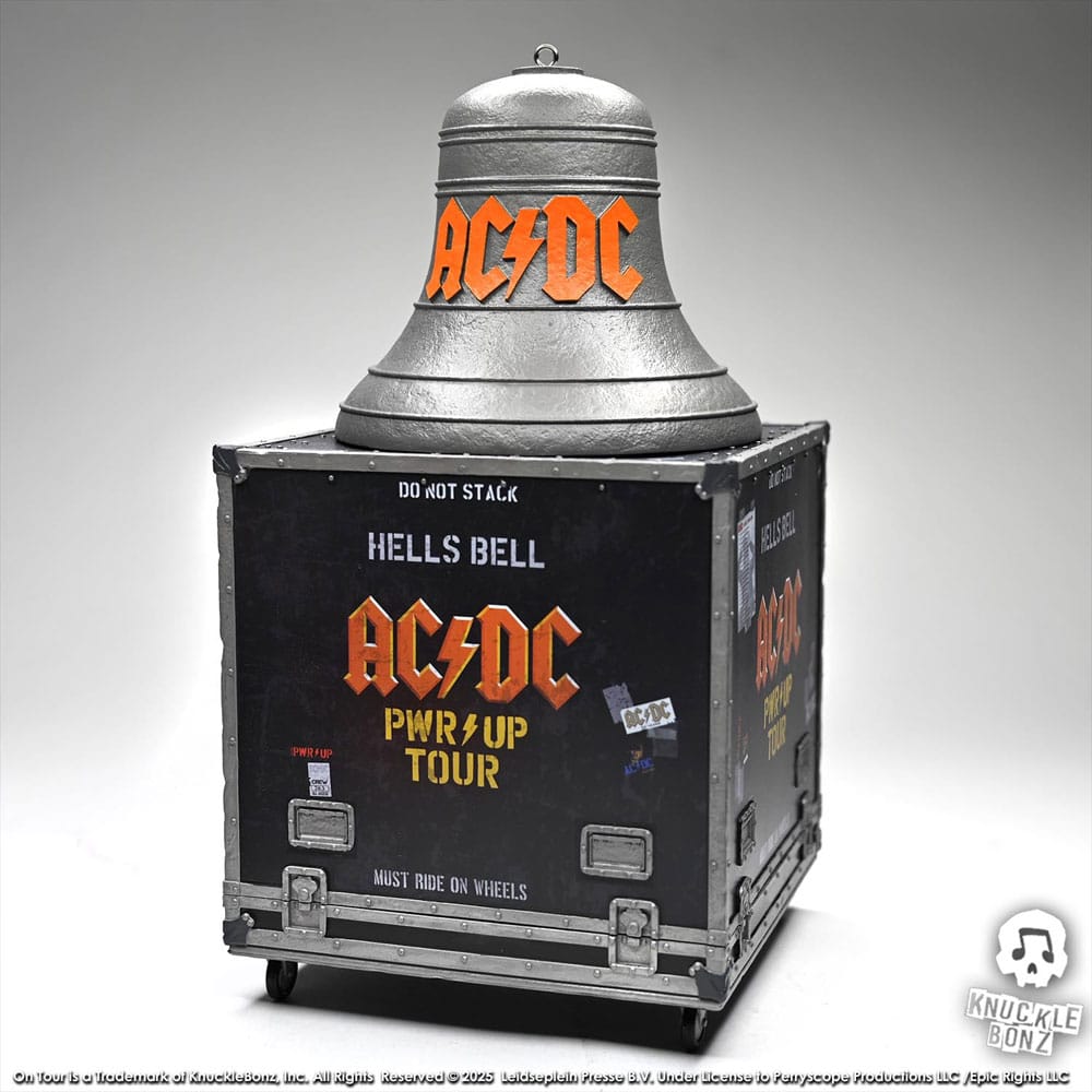 AC/DC Rock Ikonz On Tour Statue PWR UP Tour Hells Bell - MangaShop.ro