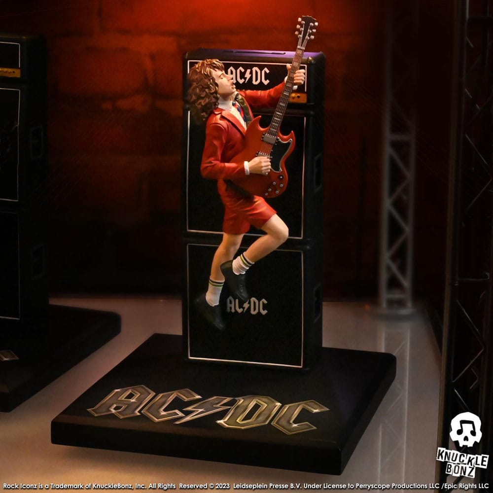 AC/DC Rock Iconz Statue Angus Young III 25 cm - MangaShop.ro