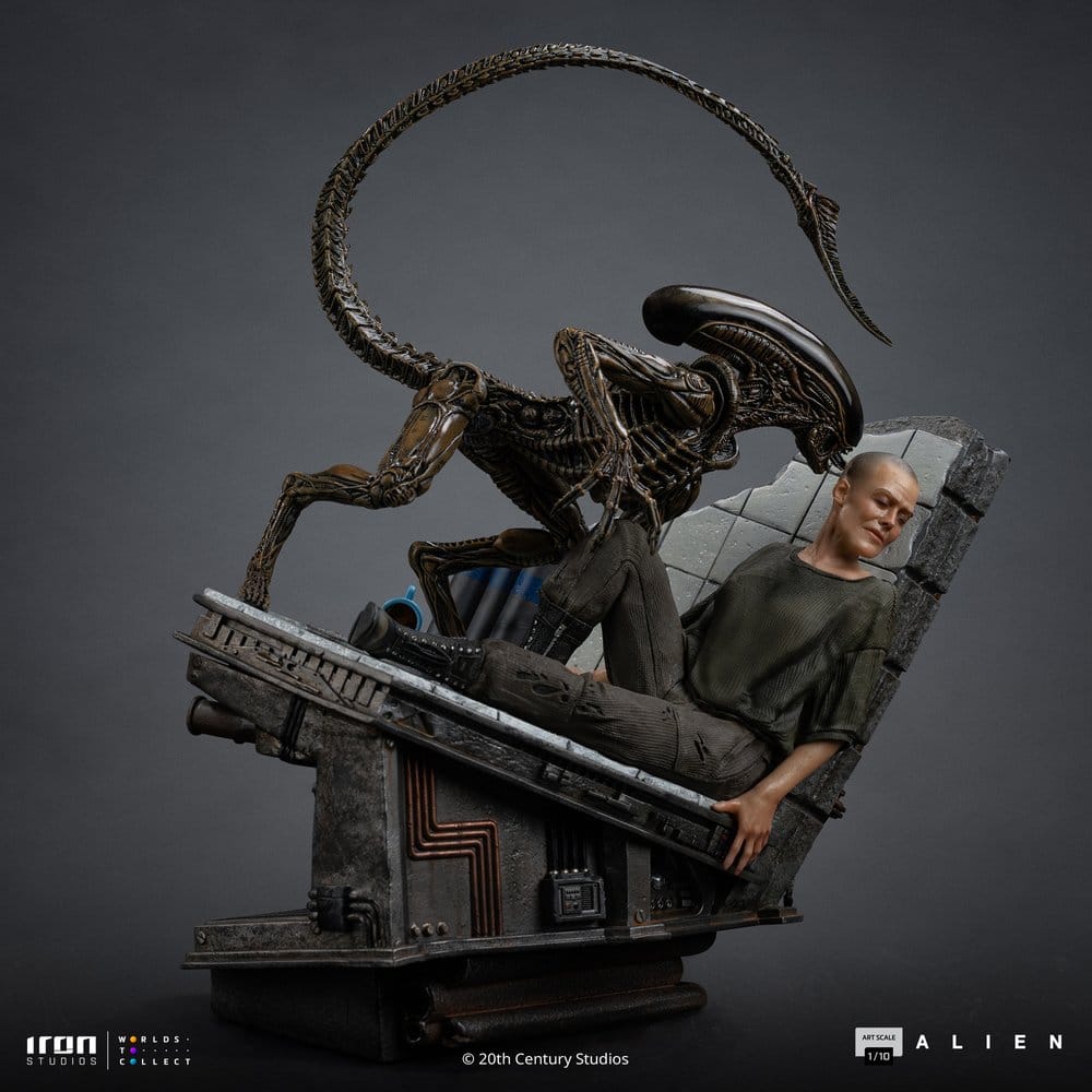Alien 3 Art Scale Statue 1/10 Ellen Ripley and Dog Alien 23 cm - MangaShop.ro