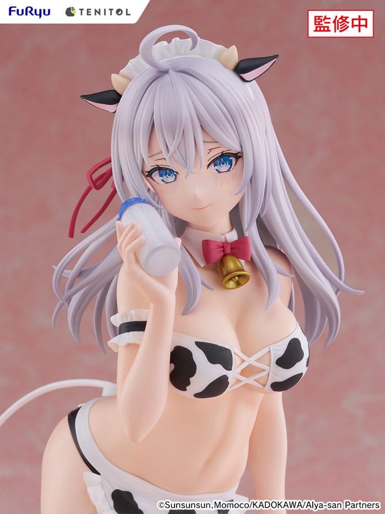 Alya Sometimes Hides Her Feelings in Russian Tenitol Tall PVC Statue Alya Cow Costume Ver. 29 cm - MangaShop.ro