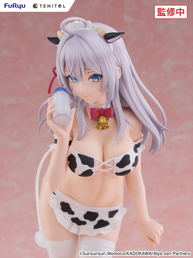 Alya Sometimes Hides Her Feelings in Russian Tenitol Tall PVC Statue Alya Cow Costume Ver. 29 cm - MangaShop.ro