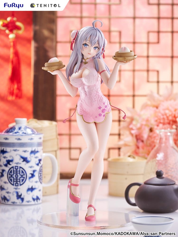 Alya Sometimes Hides Her Feelings in Russian Tenitol Tall PVC Figure Alya Cheongsam Ver. 29 cm - MangaShop.ro