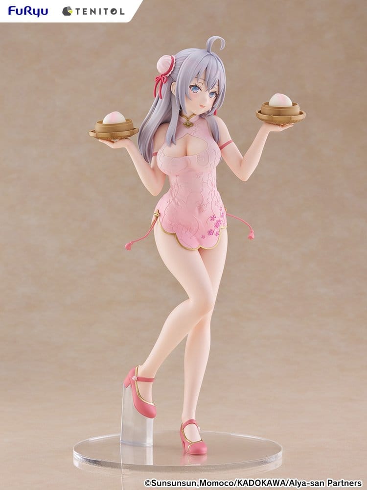 Alya Sometimes Hides Her Feelings in Russian Tenitol Tall PVC Figure Alya Cheongsam Ver. 29 cm - MangaShop.ro