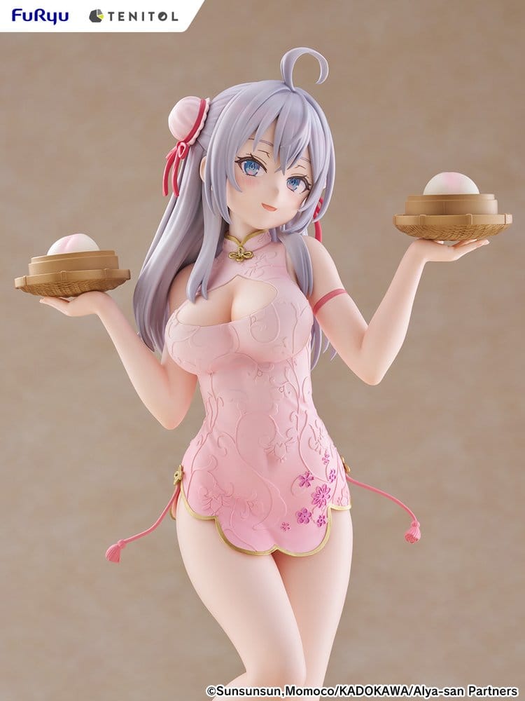 Alya Sometimes Hides Her Feelings in Russian Tenitol Tall PVC Figure Alya Cheongsam Ver. 29 cm - MangaShop.ro