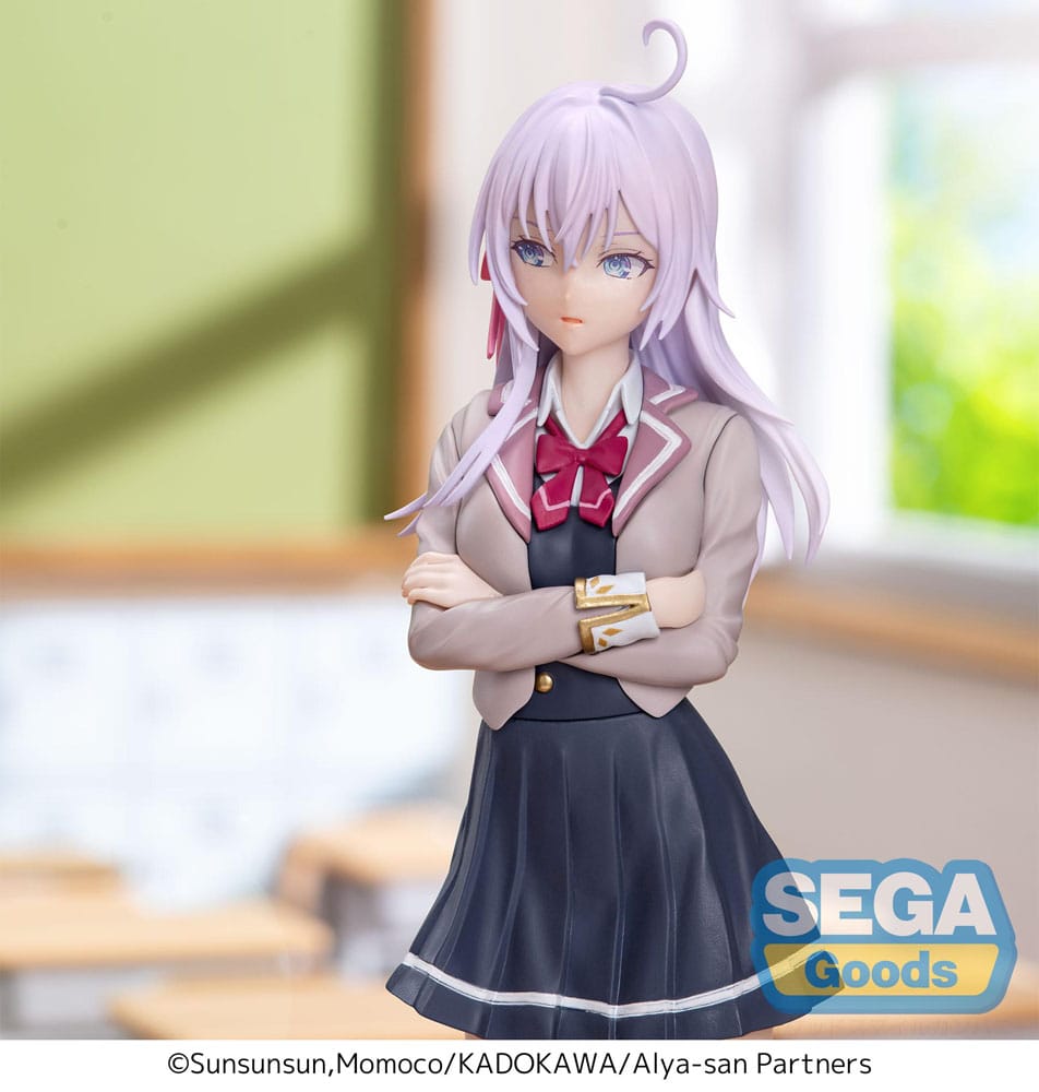 Alya Sometimes Hides Her Feelings in Russian Luminasta PVC Statue Alya Uniform Ver. 18 cm - MangaShop.ro