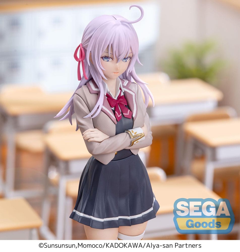 Alya Sometimes Hides Her Feelings in Russian Luminasta PVC Statue Alya Uniform Ver. 18 cm - MangaShop.ro