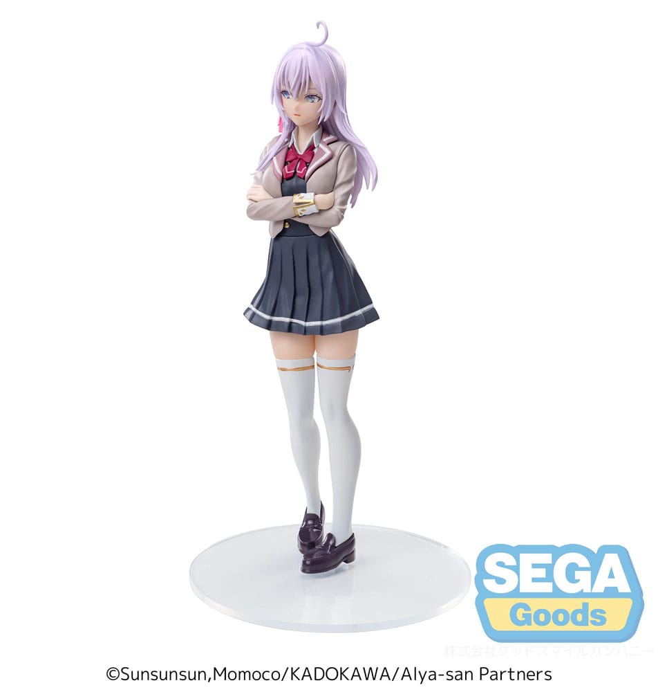 Alya Sometimes Hides Her Feelings in Russian Luminasta PVC Statue Alya Uniform Ver. 18 cm - MangaShop.ro