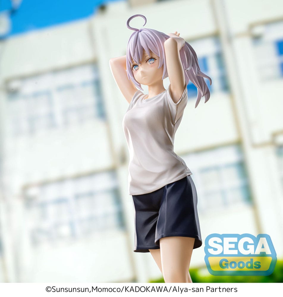 Alya Sometimes Hides Her Feelings in Russian Luminasta PVC Statue Alya Gym Clothes 19 cm - MangaShop.ro