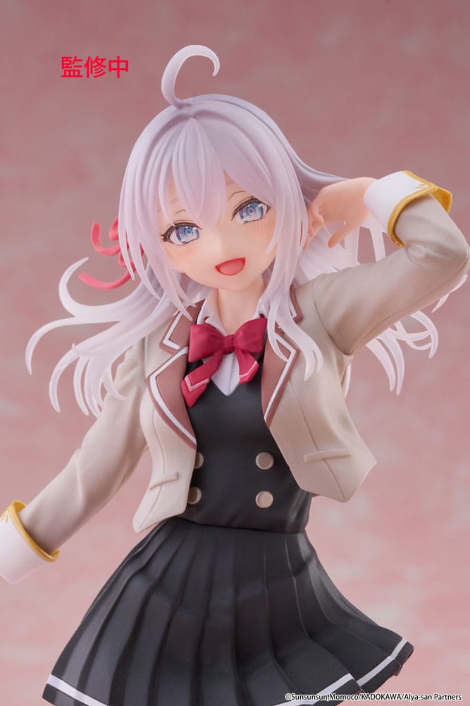 Alya Sometimes Hides Her Feelings in Russian Coreful PVC Statue Alya School Uniform Ver. 18 cm - MangaShop.ro