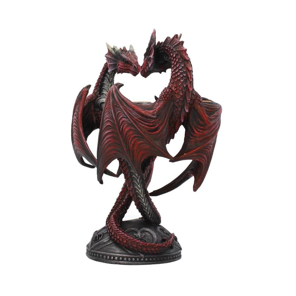 Anne Stokes Candle Holder Dragon Heart Valentine's Edition 23 cm - MangaShop.ro